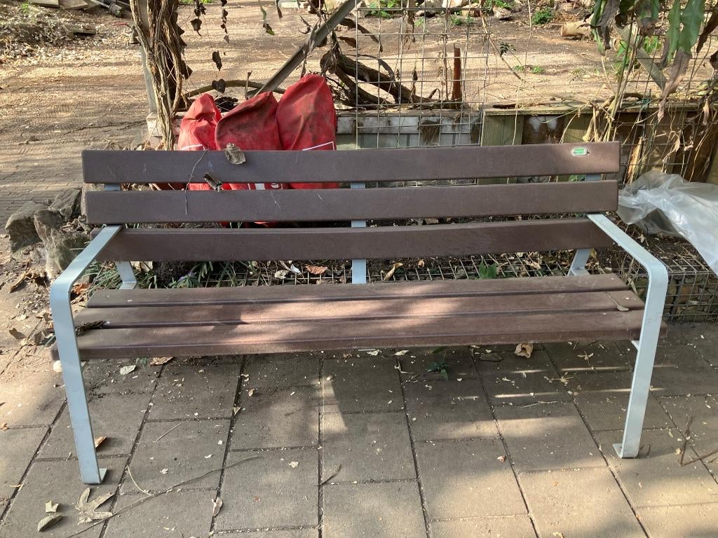 Tuinbanken, Ecosens, 1 stuks, voor je eigen gevel of hofje., Tuin en Terras, Tuinbanken, Zo goed als nieuw, Plastic, Ophalen