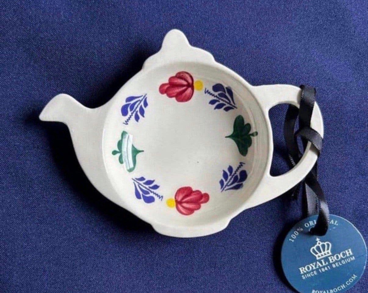 Boerenbont theetipje, Ophalen of Verzenden, Nieuw, Aardewerk, Overige typen