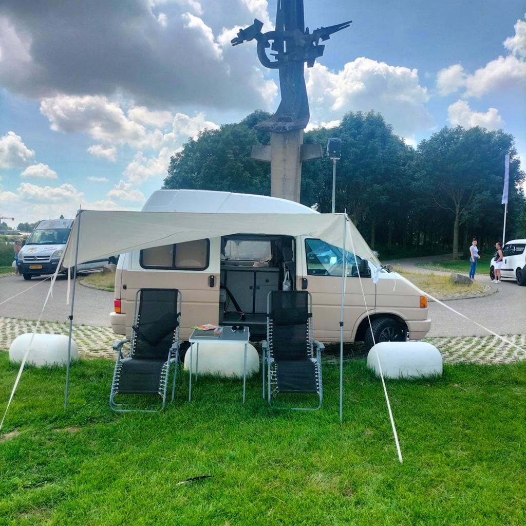 Volkswagen T4 Camper 2.4 Diesel - Klaar voor avontuur!, Chemisch toilet, Reservewiel, Volkswagen, Tot en met 2