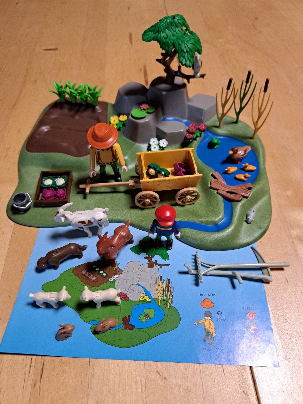 Playmobil boerderij tuin, Ophalen of Verzenden, Zo goed als nieuw