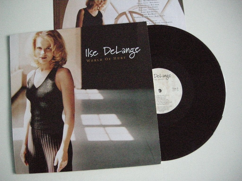 Ilse DeLange World Of Hurt - LP vinyl zgan, Ophalen, Zo goed als nieuw, 12 inch, LP