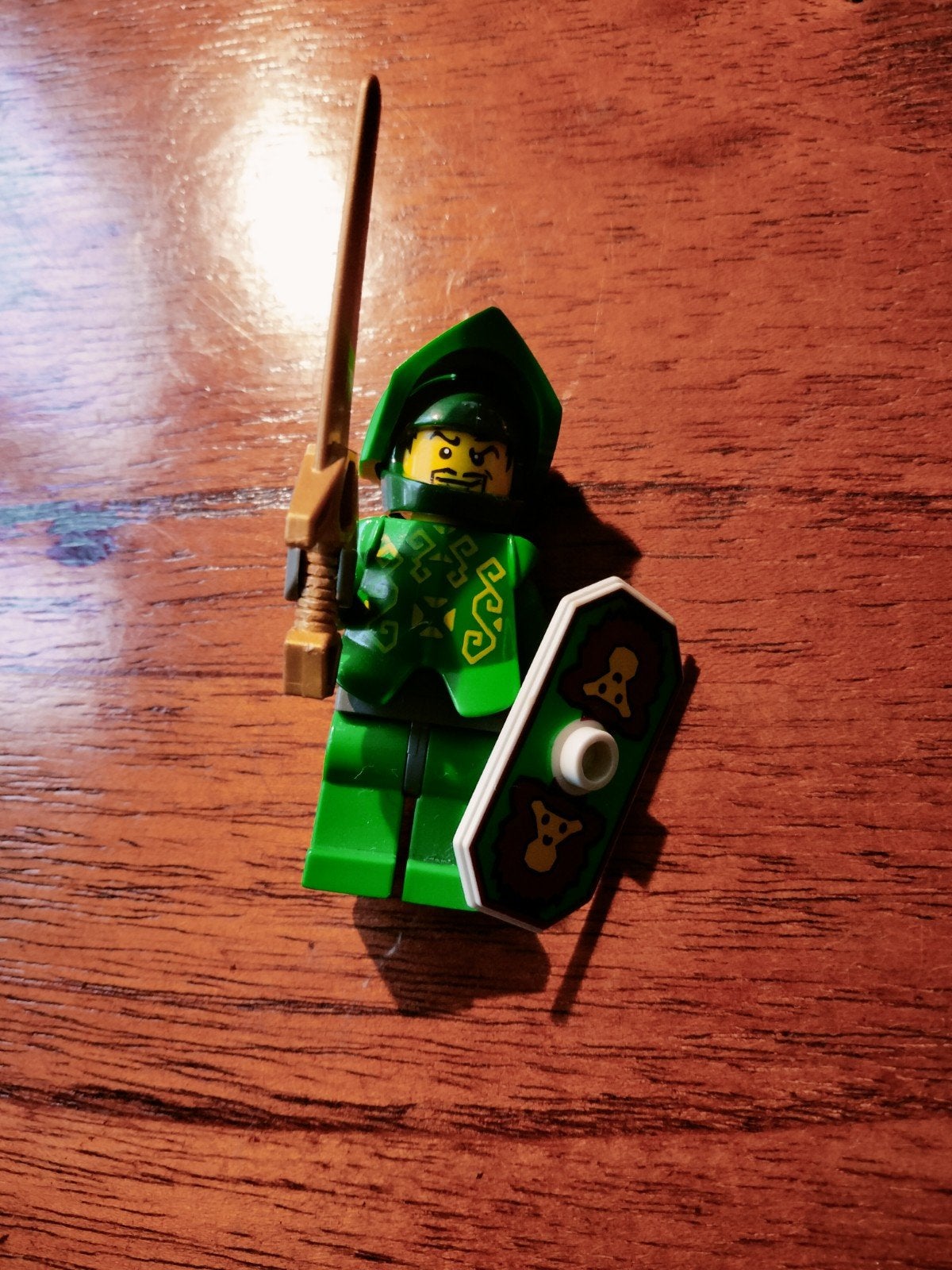 Lego Ridder Minifiguur Sir Rascus (Knights' Kingdom- 2004, Ophalen of Verzenden, Zo goed als nieuw, Overige merken