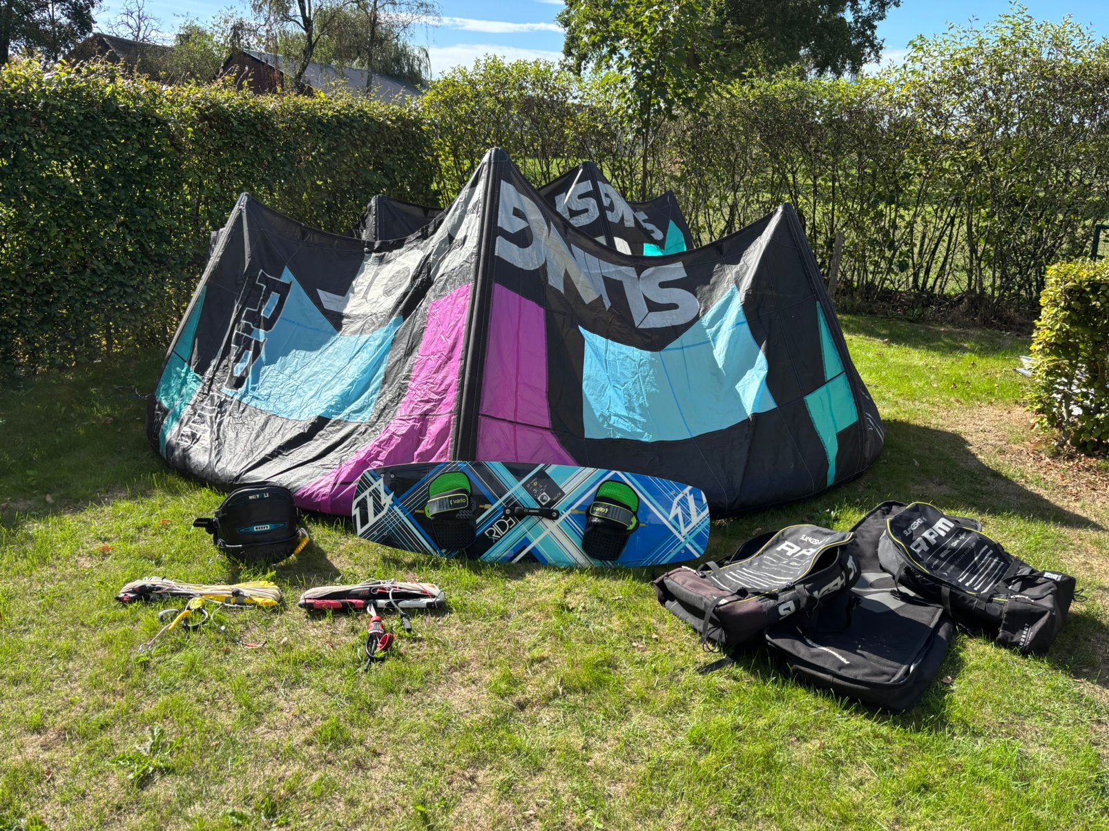Complete kite set!, Twintip, Ophalen, Gebruikt