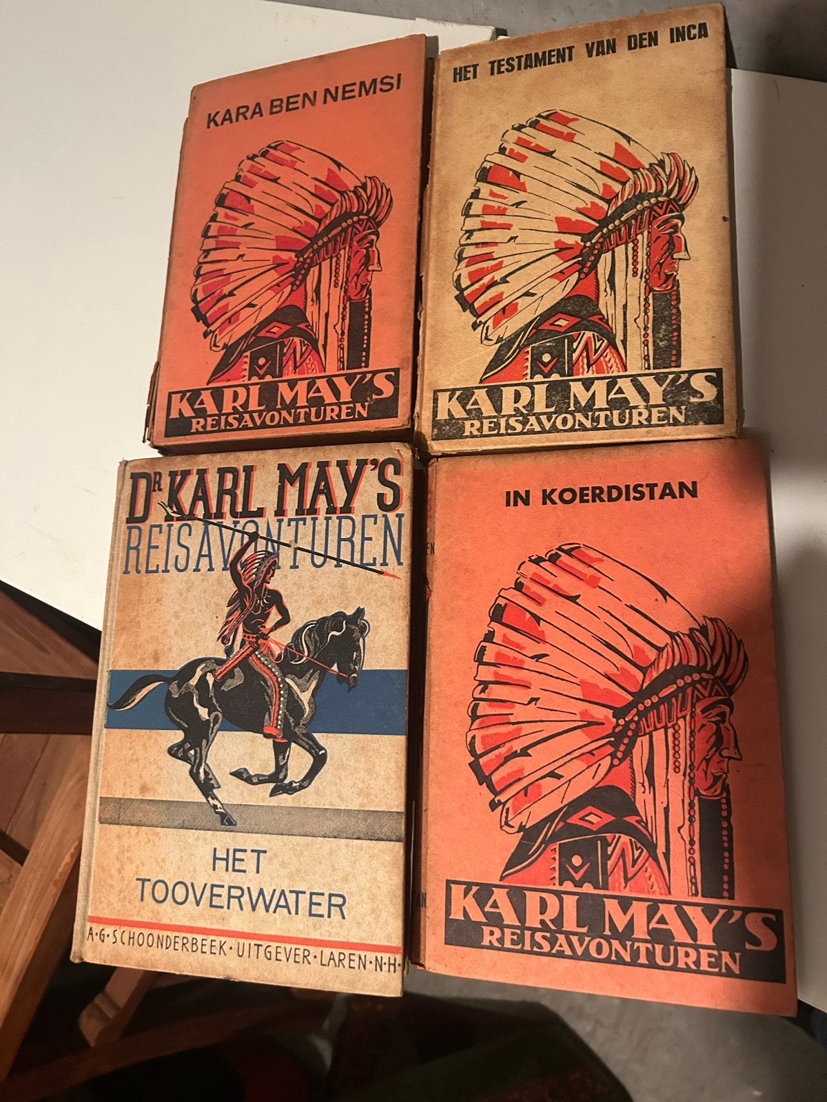 Karl May's Reisavonturen - Eerste Nederlandse Vertalingen, Boeken, Ophalen of Verzenden, Gelezen