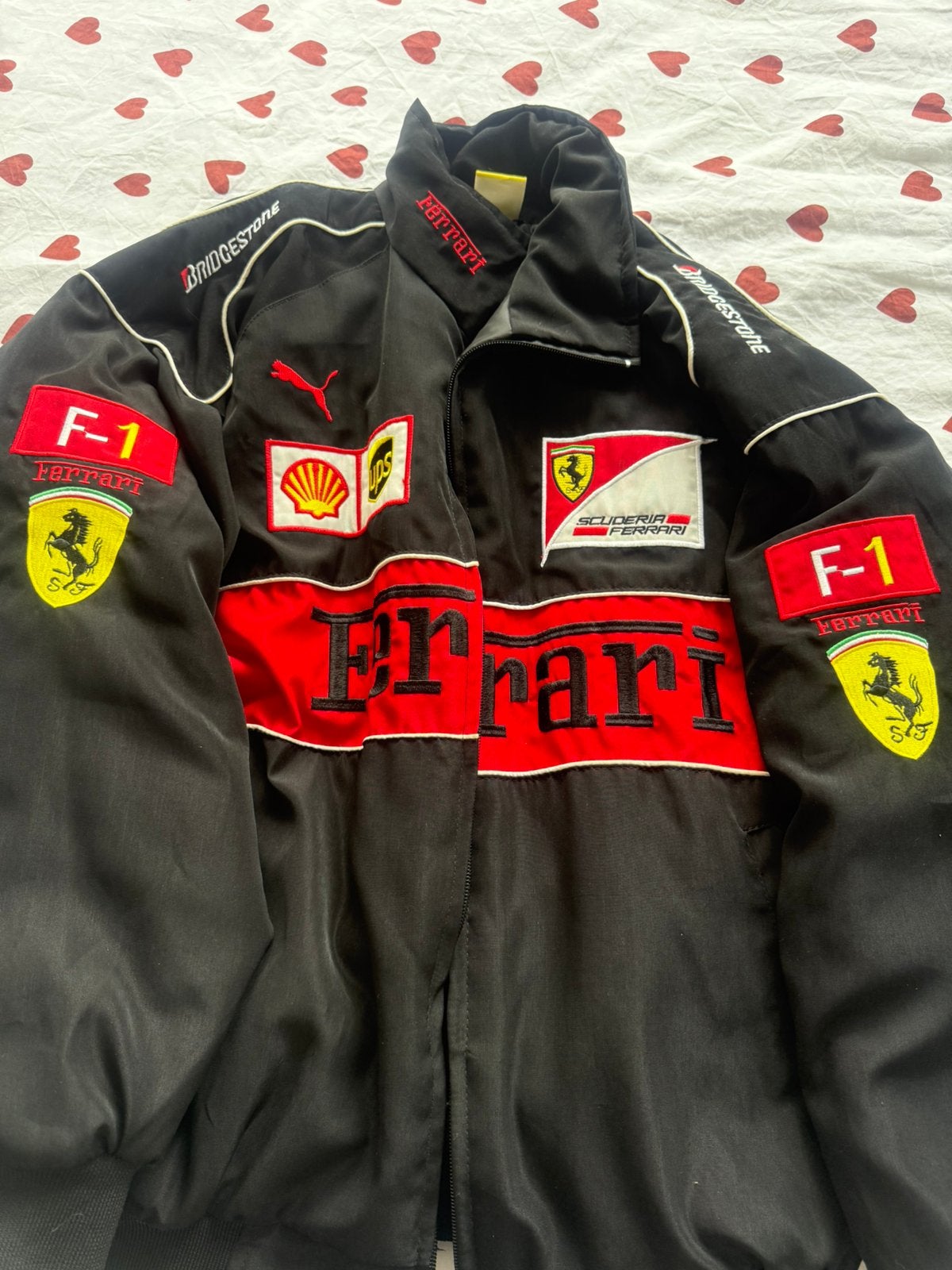 Ferrari Racing- jasje, Kleding | Heren, Ophalen of Verzenden, Zo goed als nieuw, Rood