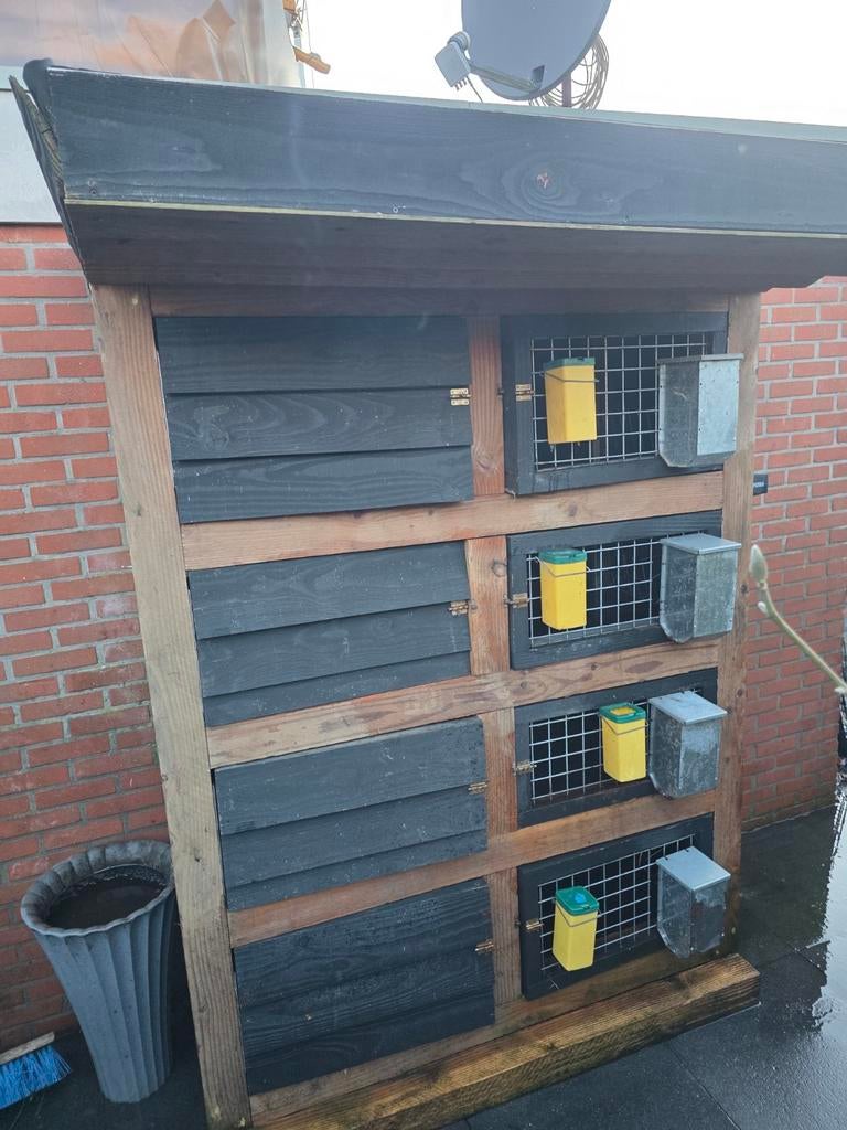 Mooi groot hok voor konijnen, Ophalen, 110 cm of meer, Hok, 90 cm of meer