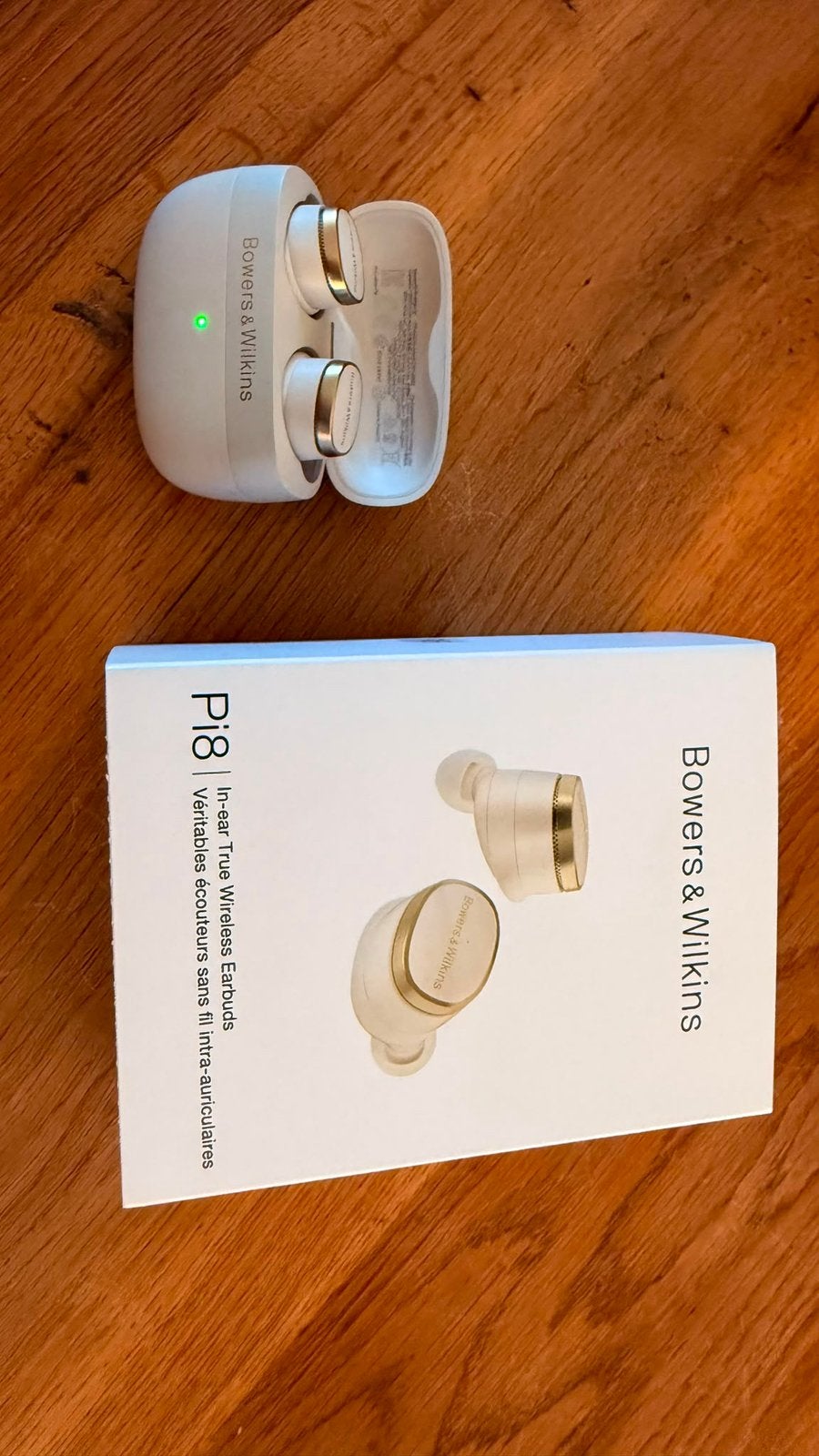 Bowers & wilkins oortjes als nieuw met doos, Ophalen of Verzenden, Zo goed als nieuw