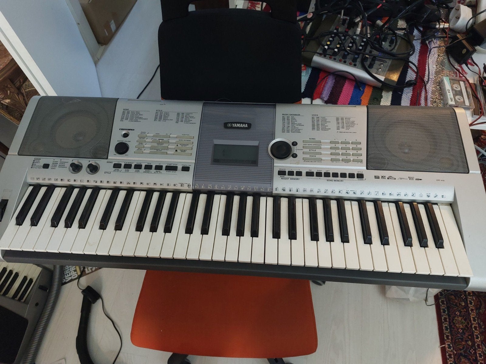 Yamaha YPT 410 keyboard usb, Ophalen of Verzenden, Gebruikt, 61 toetsen, Yamaha