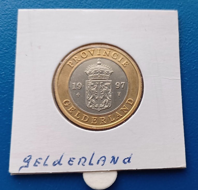 Legpenning Rijksmunt 1997 "Gelderland", Postzegels en Munten, Penningen en Medailles, Verzenden, Overige materialen, Nederland