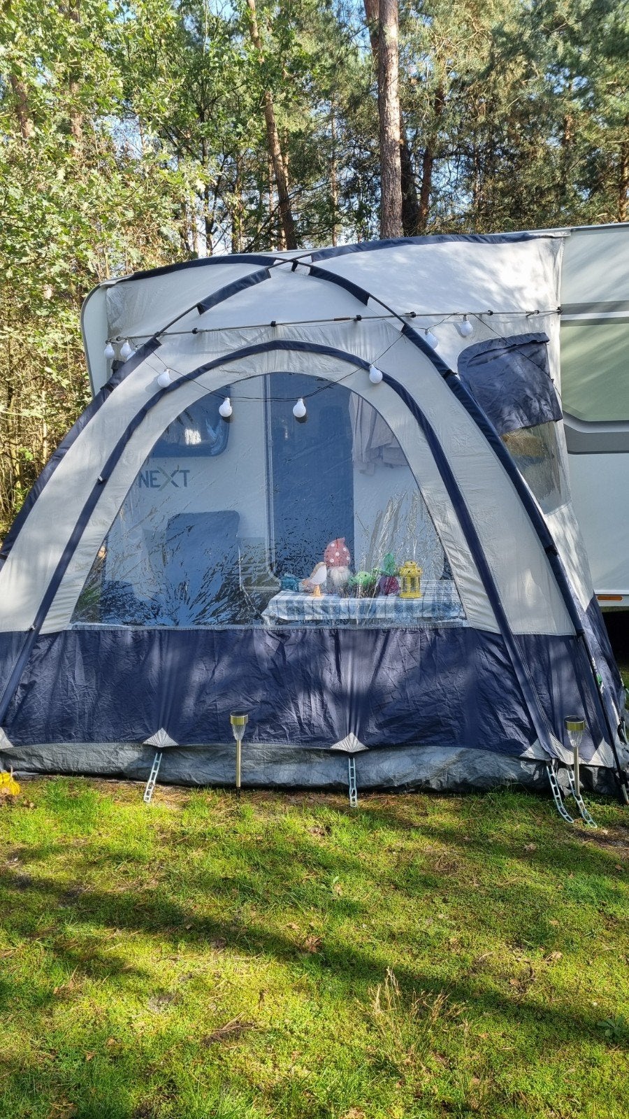 voortent caravan/camper, Ophalen of Verzenden, Gebruikt, Tot en met 2