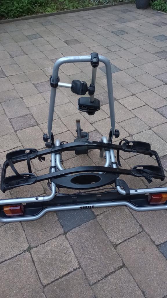 Thule EuroClick Fietsendrager voor 2 fietsen, Auto diversen, Fietsendragers, Ophalen, 2 fietsen, Gebruikt, Trekhaakdrager