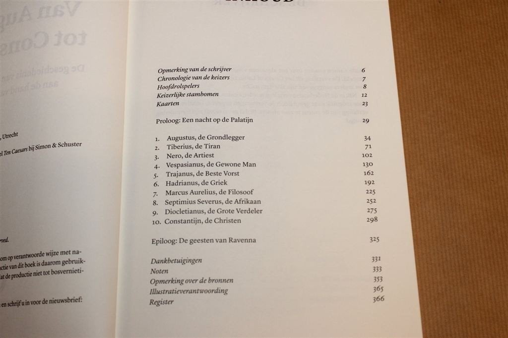 Romeinse Keizers — 10 Leiders & 400 Jaar Geschiedenis Geïll., Boeken, Ophalen of Verzenden, 14e eeuw of eerder, Zo goed als nieuw