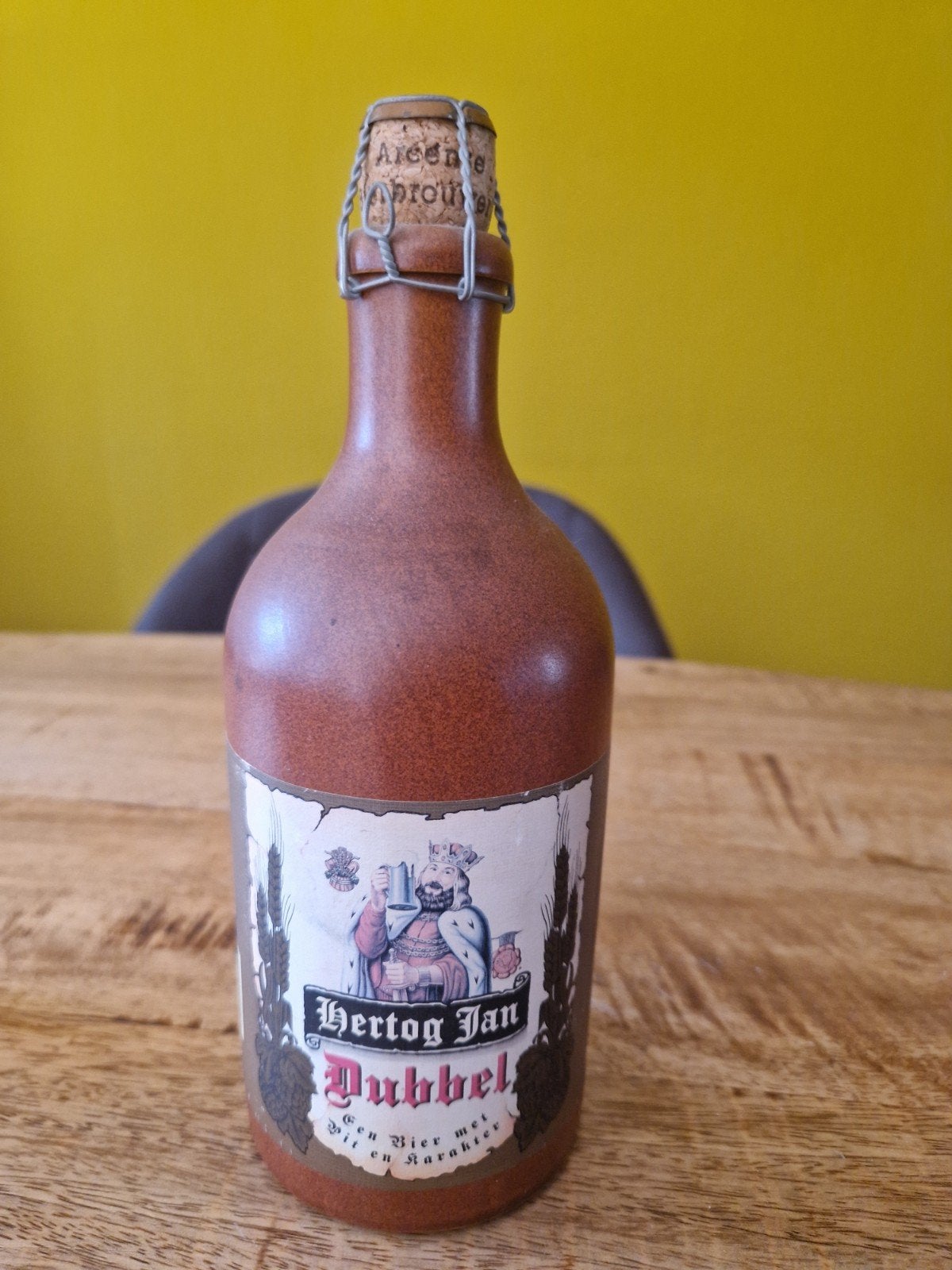 Heel oud kruikje bier hertog jan, Ophalen, Nieuw, Flesje(s), Hertog Jan