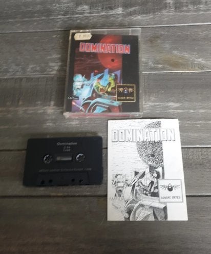 Domination Commodore game CIB voor Commodore 64/ 128, Ophalen of Verzenden
