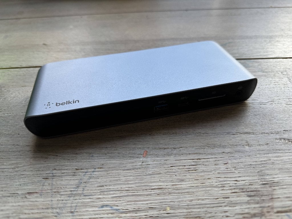 Belkin Thunderbolt 3 Dock Pro (F4U097) – 85W, dual 4K, Computers en Software, Belkin, Docking station, Ophalen of Verzenden, Zo goed als nieuw