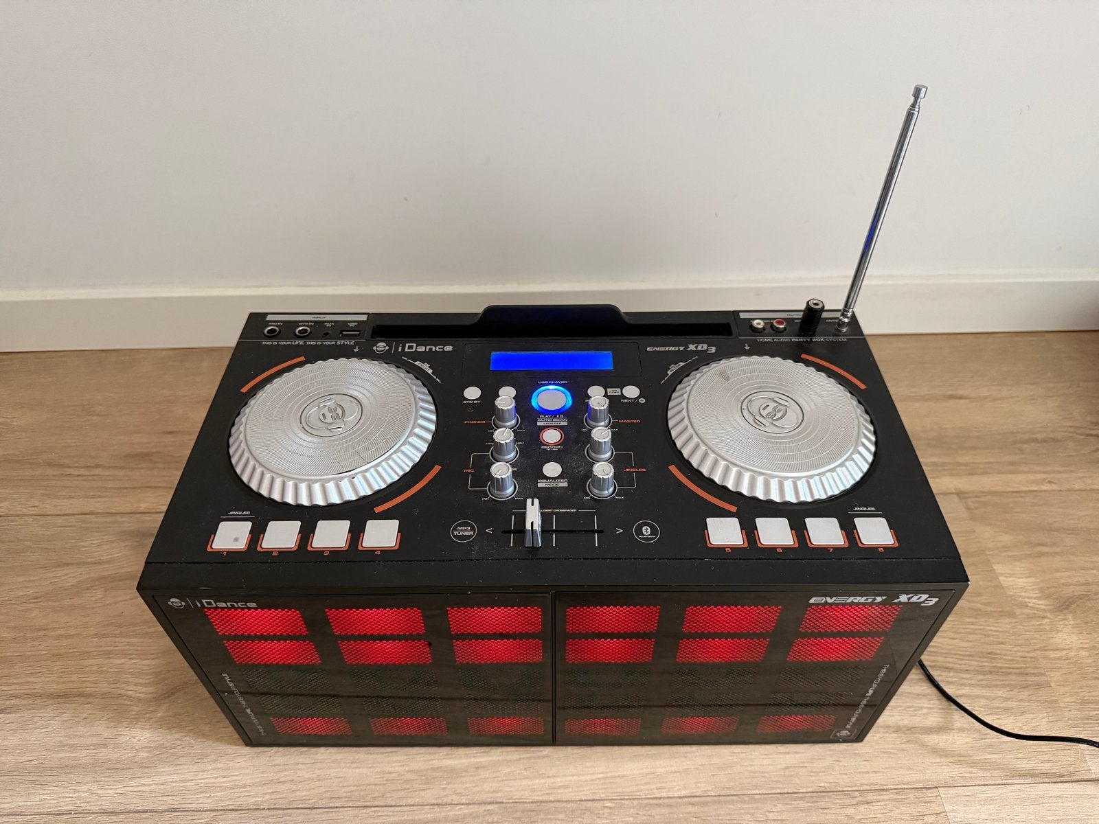 iDance Energy XD3 DJ-set met Bluetooth en USB, Ophalen of Verzenden, Gebruikt, Dj-set, Overige merken