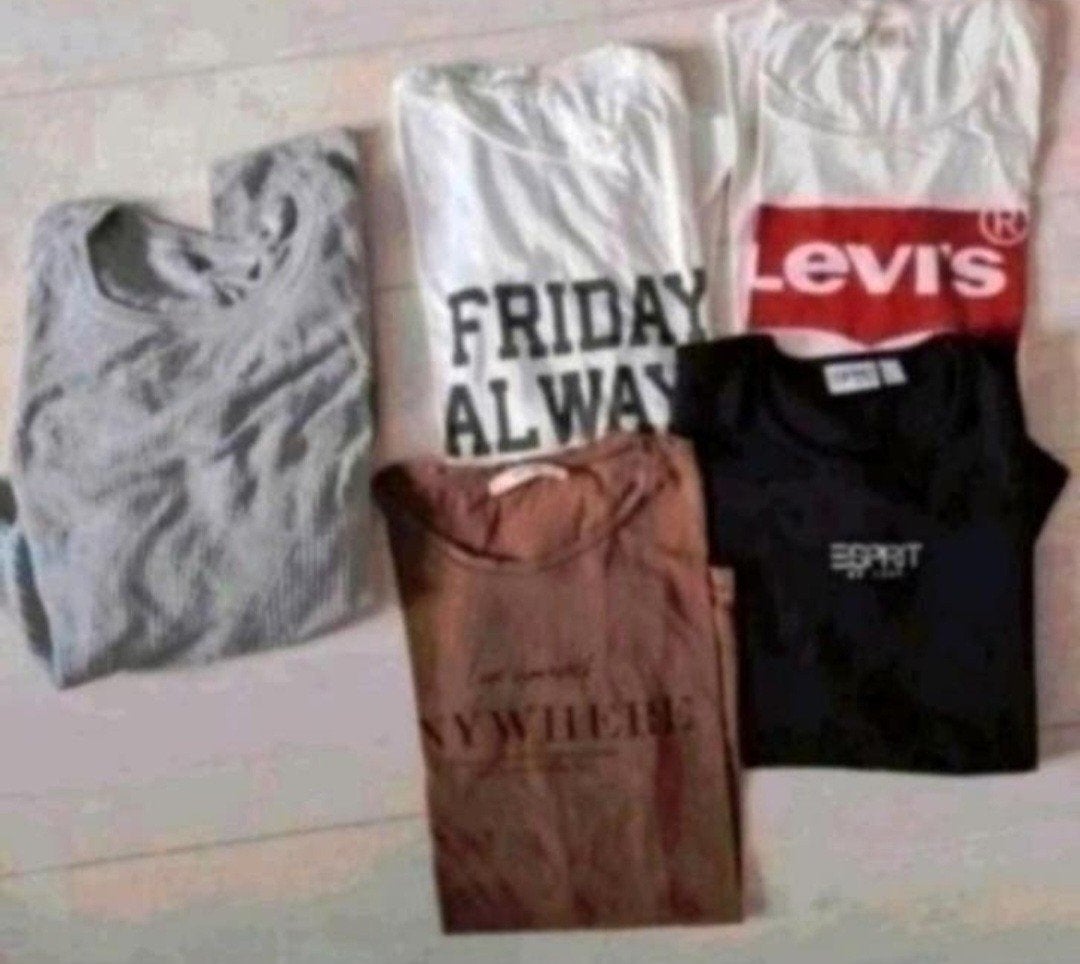 Kleding pakket maat M/38
Jurk
6 shirts
Vest
Trui
Blouse, Ophalen of Verzenden, Gedragen, Maat 38/40 (M)