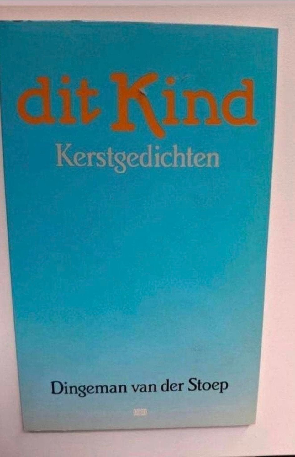 Dingeman van der Stoep - Dit kind / kerstgedichten, Boeken, Gelezen, Dingeman van der Stoep, Ophalen of Verzenden, Eén auteur
