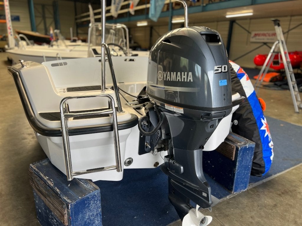 Ryds 484 VI + Yamaha F50HETL + Funtube set!, Watersport en Boten, Ophalen, Overige merken, Ryds, Viertaktmotor
