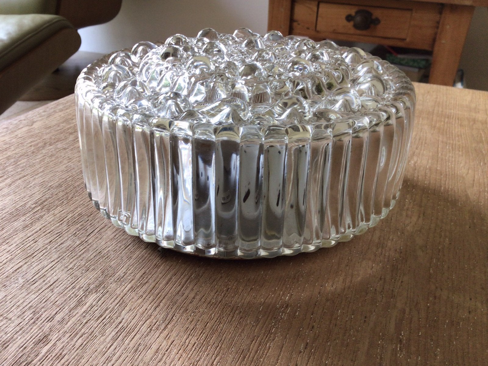Glazen wandlamp, plafondlamp, Helena Tynell, Ophalen of Verzenden