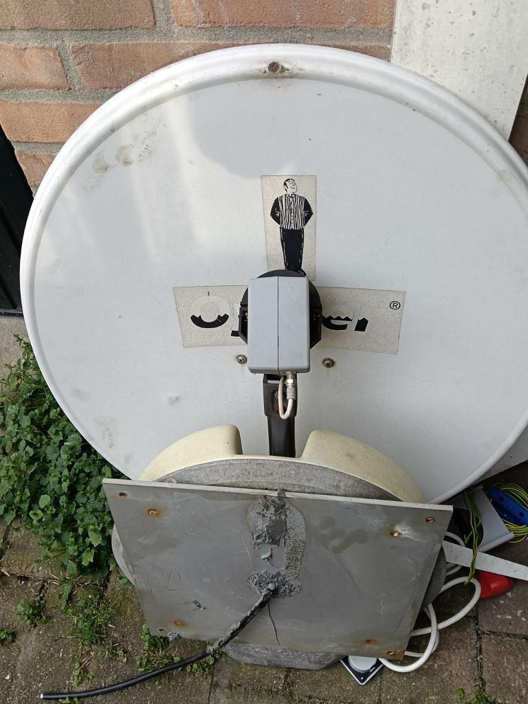 Oyster automatische sat.schotel met Ten Haaft decoder., Ophalen, Gebruikt, Overige merken