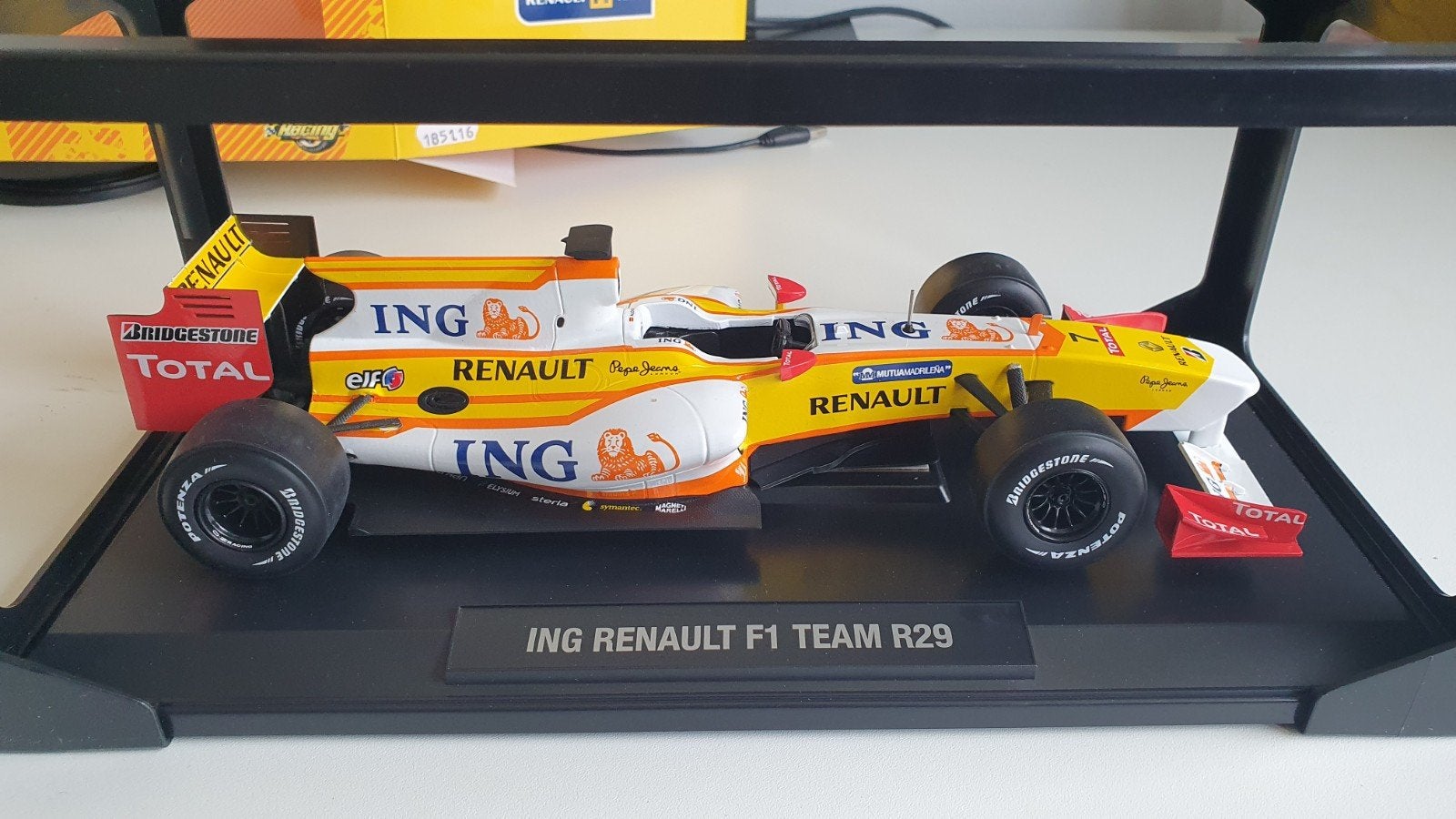Norev 1/18 Renault R29 Alonso, Hobby en Vrije tijd, Ophalen of Verzenden, Nieuw, Auto, Norev