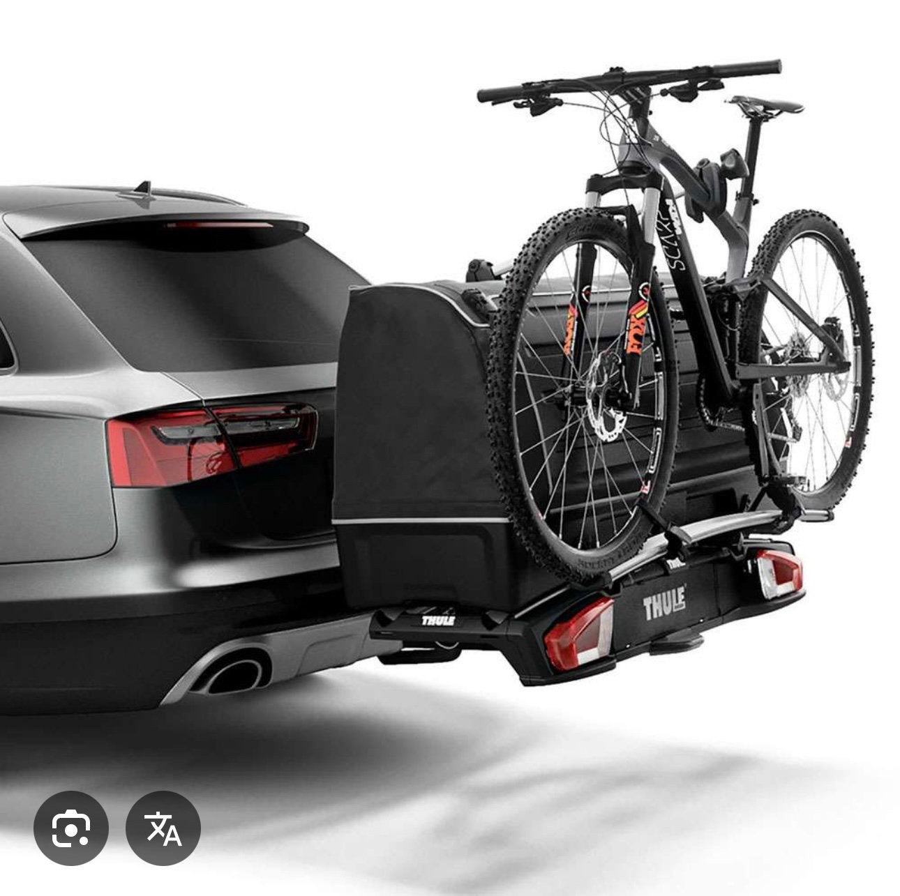 trekhaakkoffer thule backspace easyfold xt, Auto diversen, Dakkoffers, Ophalen