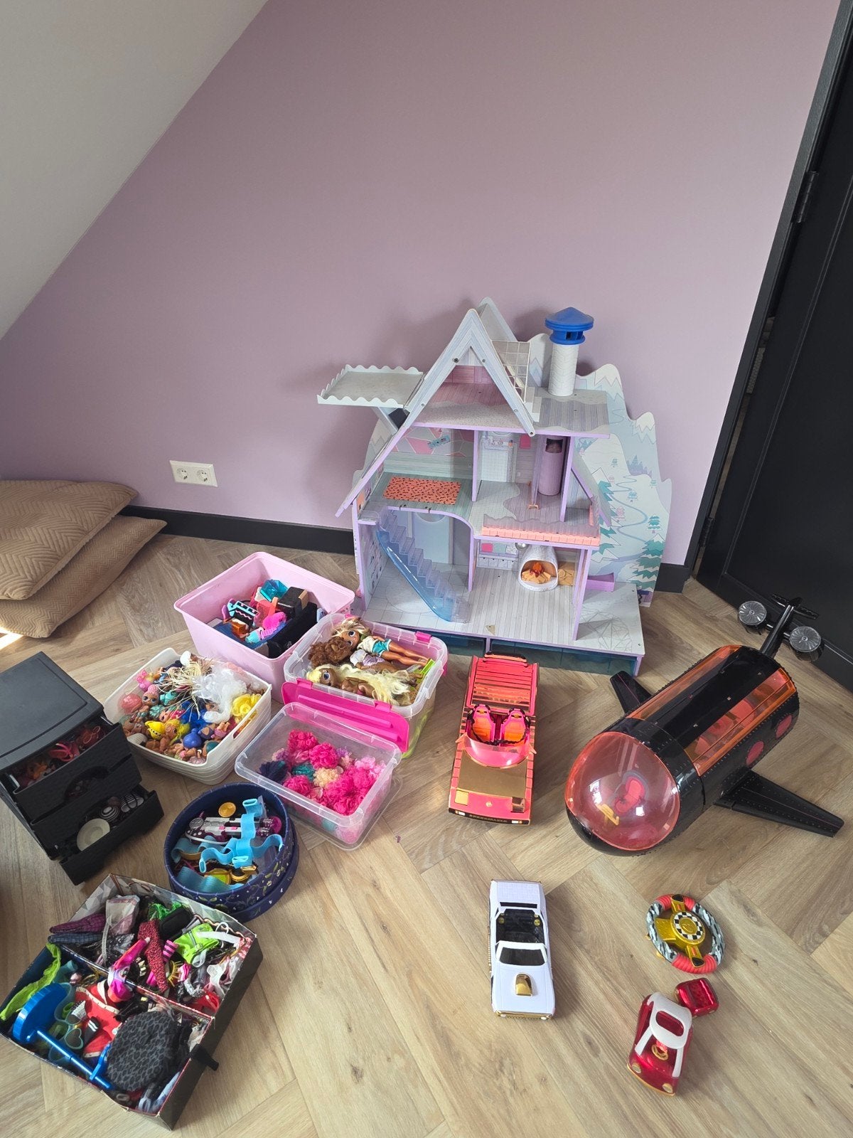 Grote LOL Surprise poppen en accessoires collectie, Ophalen, Gebruikt, Overige typen