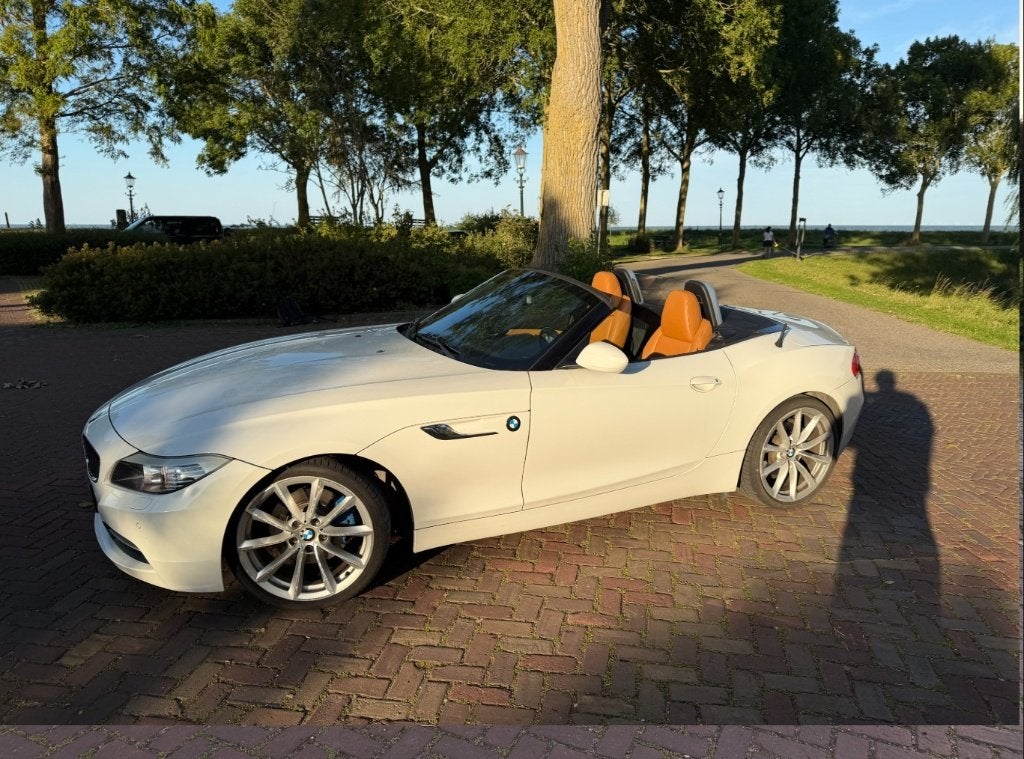 BMW Z4 3.0 E89 Roadster 30i 2010 Wit | 6-cilinder | Handges, Auto's, BMW, Achterwielaandrijving, Leder, 1390 kg, Geïmporteerd