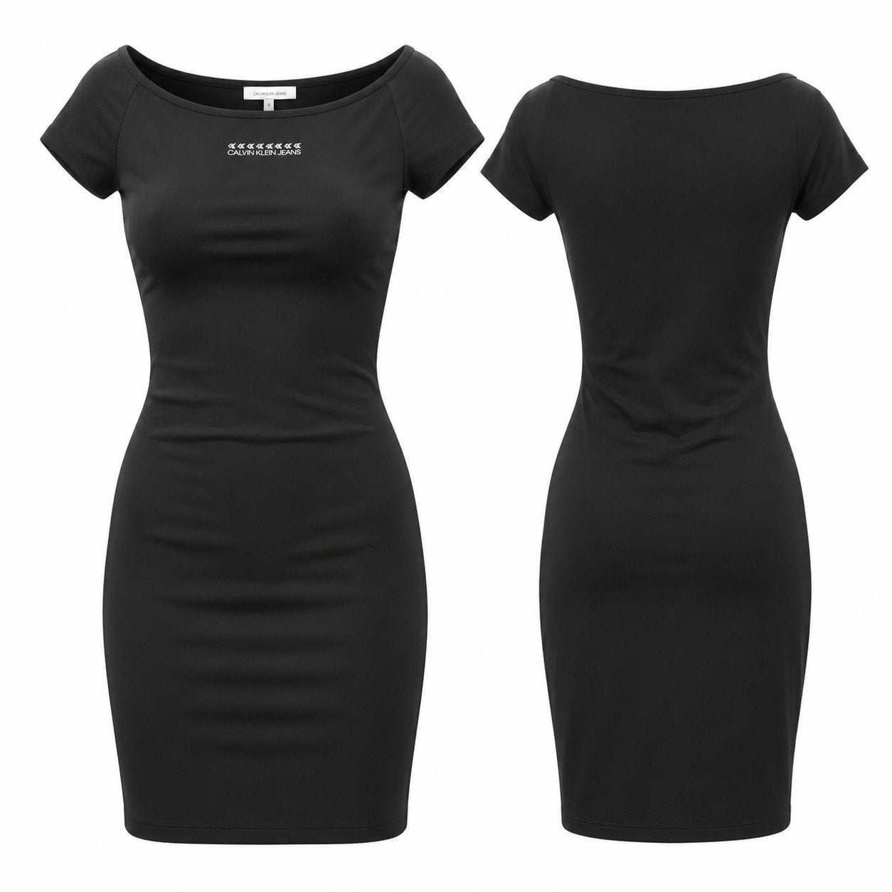 Calvin Klein Jeans jurk  maat L, Zwart, Maat 42/44 (L), Ophalen of Verzenden, Zo goed als nieuw
