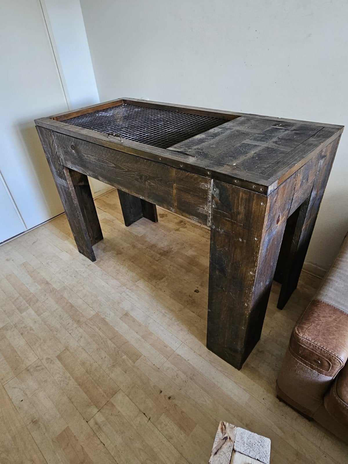 Hoog dierenhok/verblijf/tafel voor landschildpad of cavia, Ophalen, 90 cm of meer, Hok, Cavia
