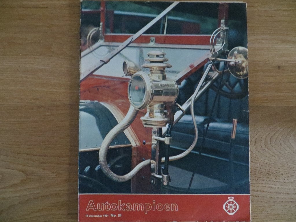 Autokampioen 51 1971 test Datsun 1400, 1600, 1600 SSS, Matra, Ophalen of Verzenden, Nieuw, Overige merken