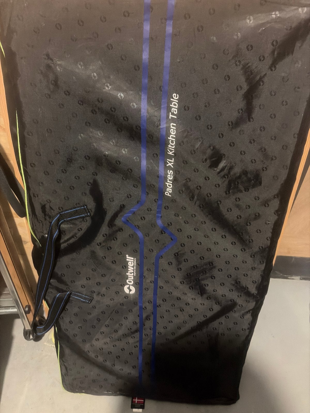 Outwell Padres XL Campingkast bamboe / grijs, Ophalen, Zo goed als nieuw