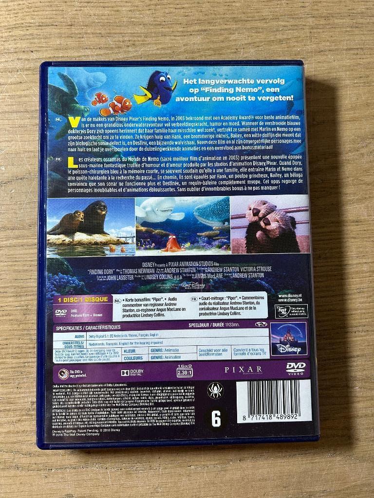 DVD Finding Dory | Origineel Nederlands, Alle leeftijden, Ophalen of Verzenden, Zo goed als nieuw
