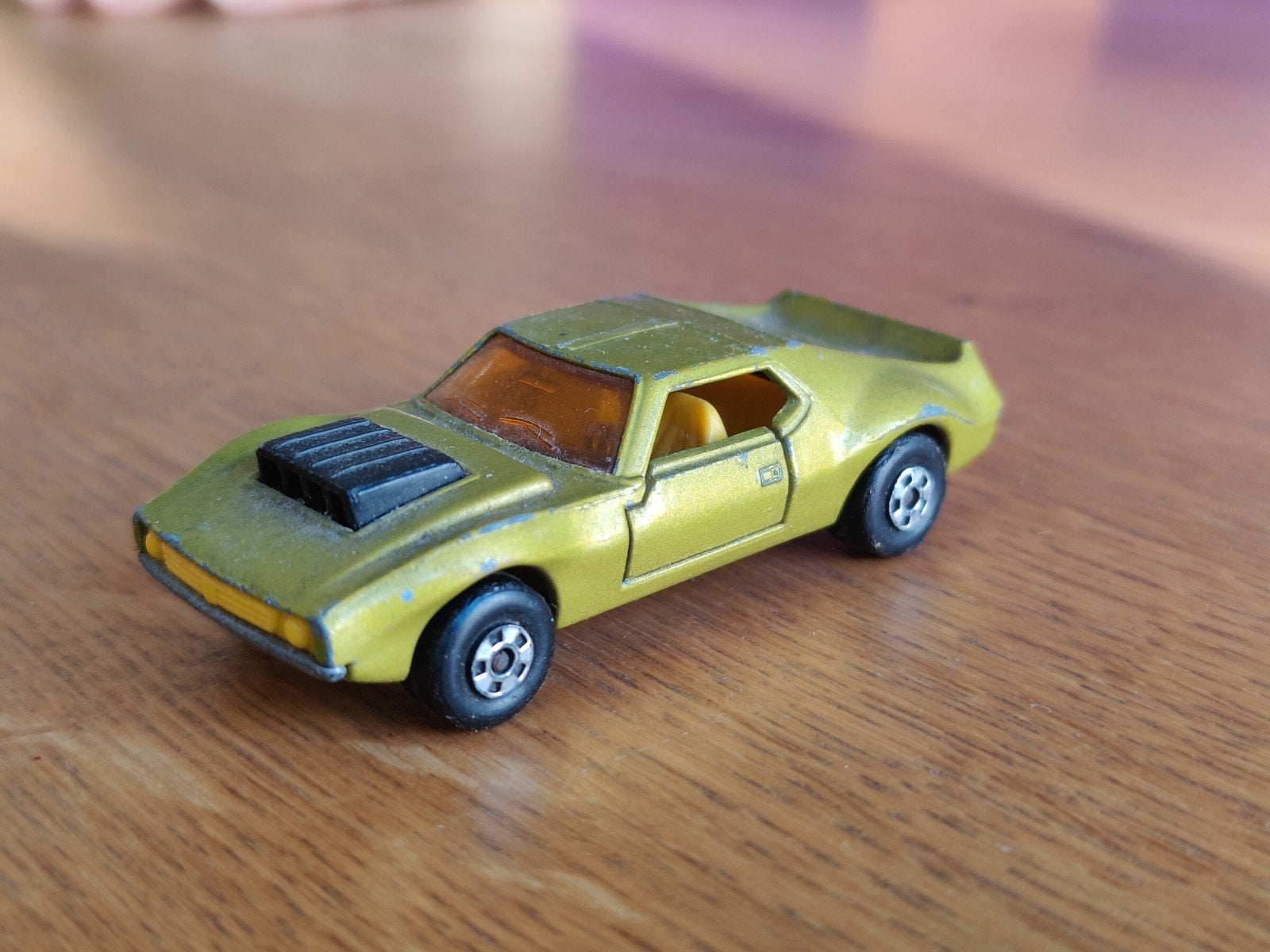 Matchbox AMX Javelin GROEN, Ophalen, Zo goed als nieuw, Auto
