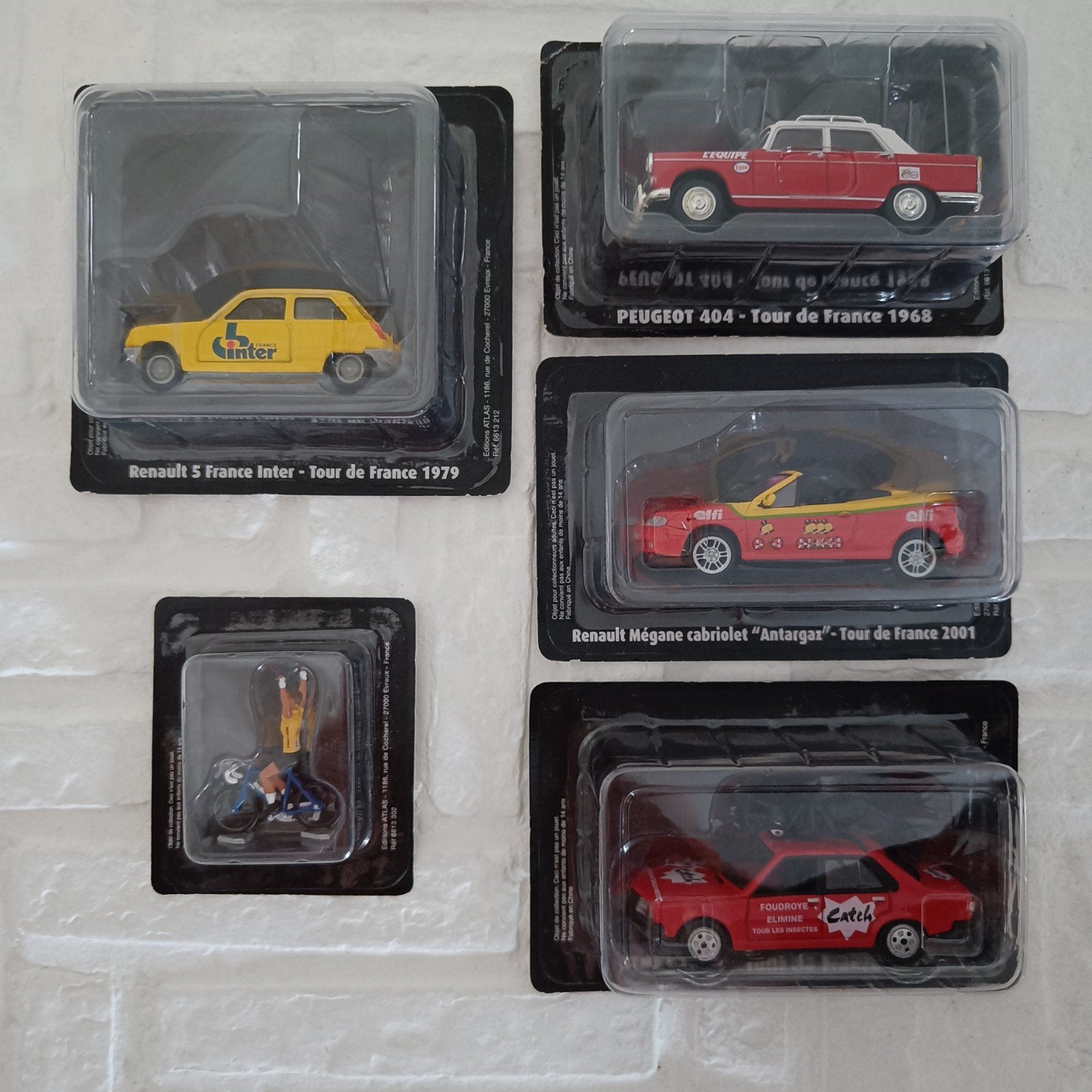 Tour de France modelauto's - 1:43., Ophalen of Verzenden, Nieuw, Auto, Overige merken