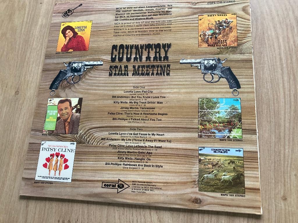 LP Country Star Meeting, Ophalen of Verzenden, Gebruikt, Overige formaten