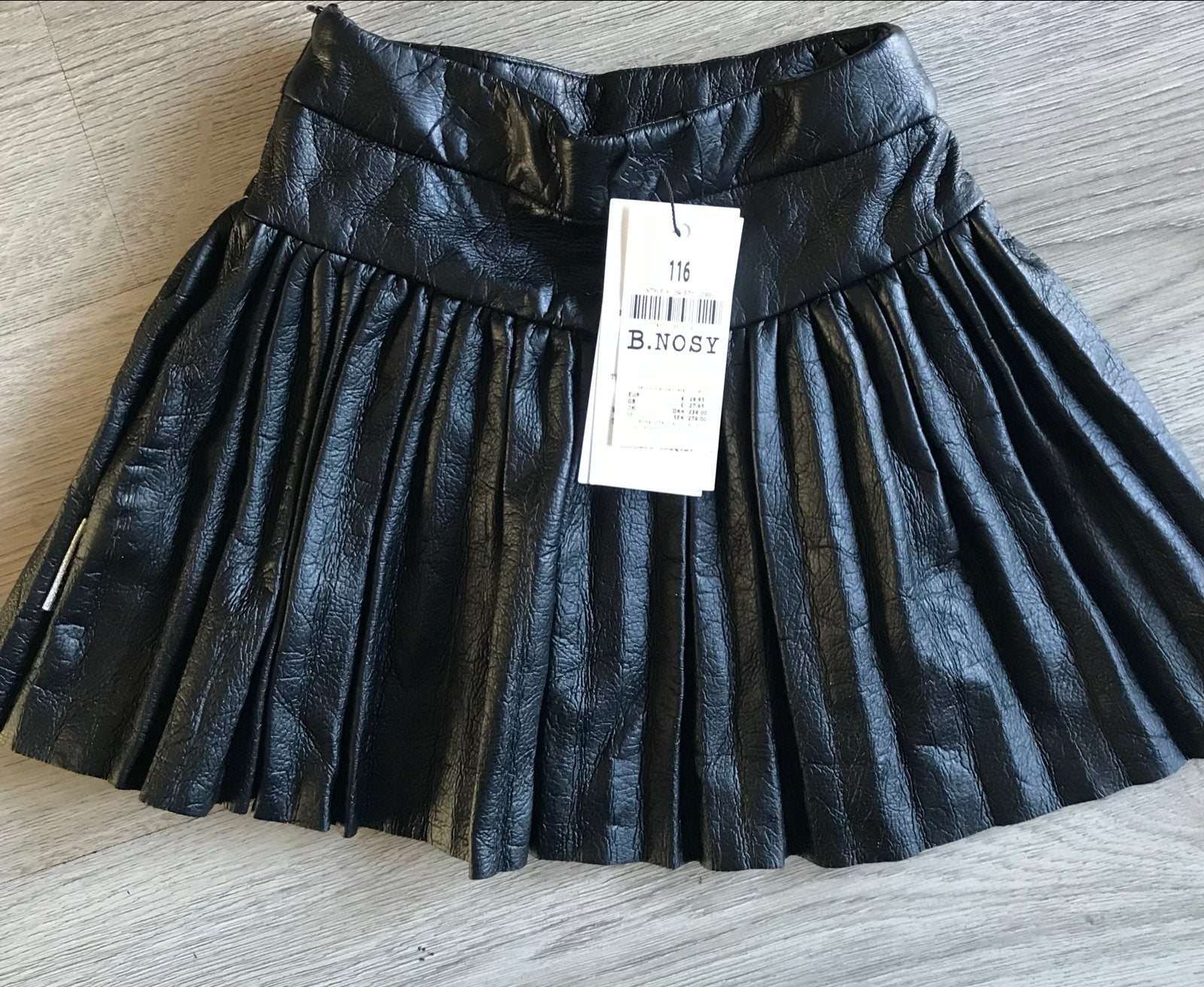 Nieuw B Nosy kunststof leren rokje maat 116, Ophalen of Verzenden, Nieuw, Meisje, Jurk of Rok