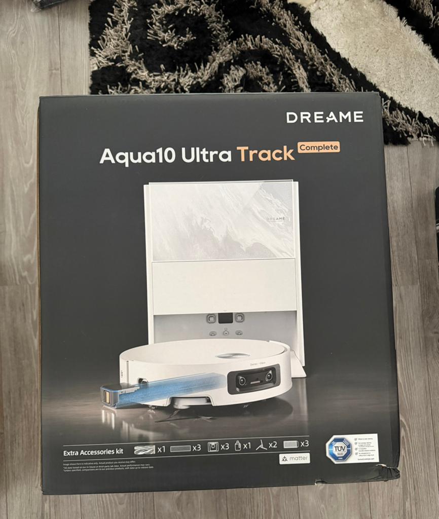 Dreame Aqua10 Ultra Track Complete | Nieuw, Stille werking, Nieuw, Ophalen of Verzenden, Robotstofzuiger