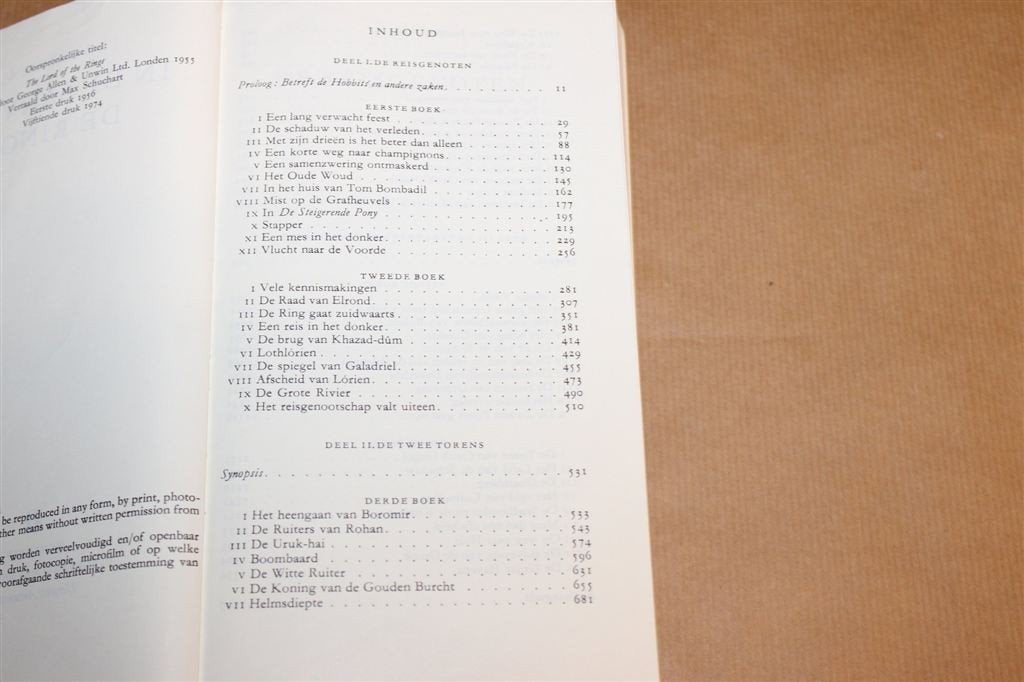 In de Ban van de Ring — Tolkien 1974, Compleet 3-in-1, Boeken, Ophalen of Verzenden, Gelezen