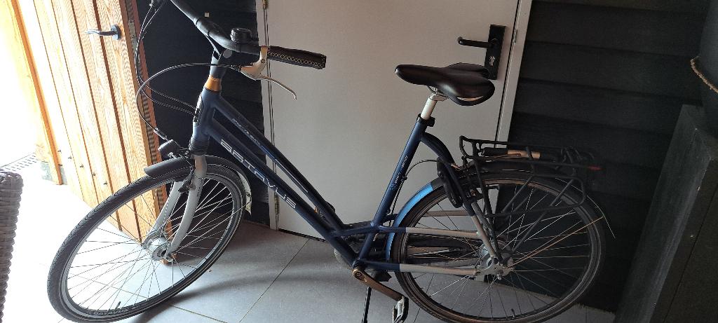 Dames batavus blauw san remo, Ophalen, Gebruikt, Versnellingen, Batavus