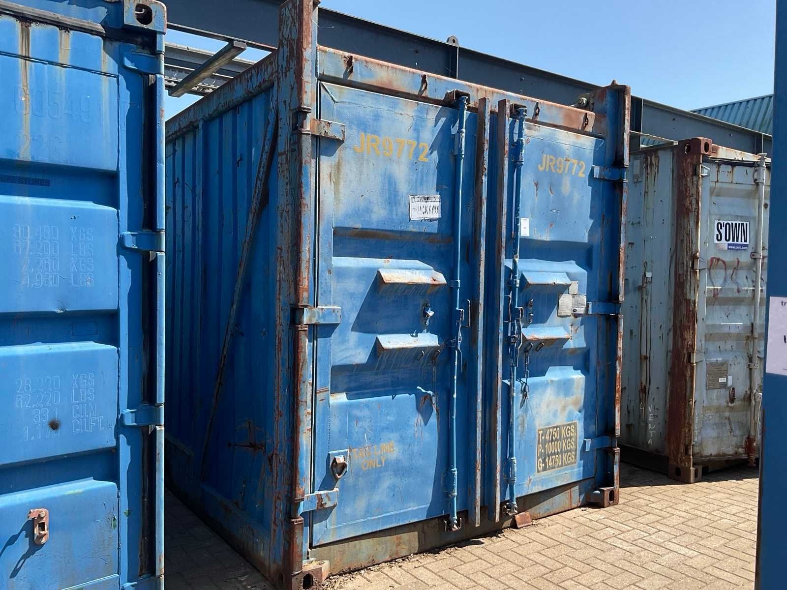 Open top zeecontainer