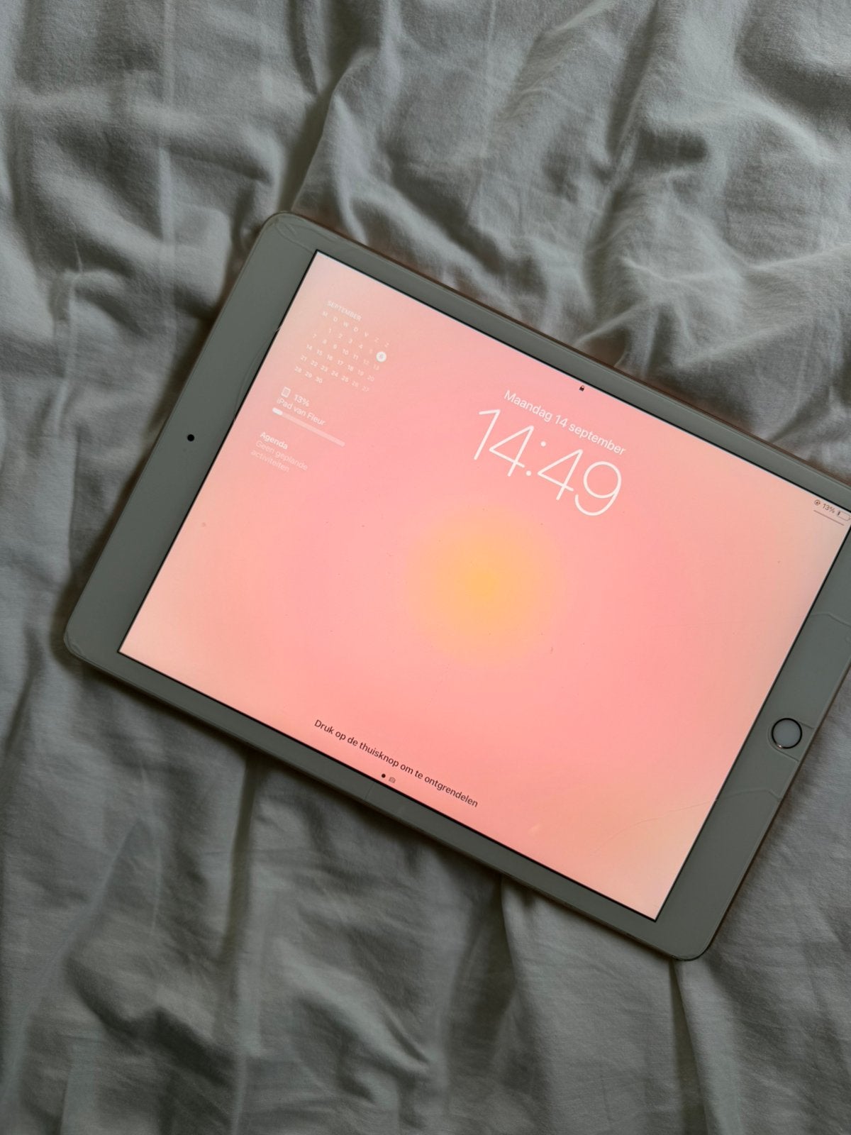 iPad 7e generatie rose gold