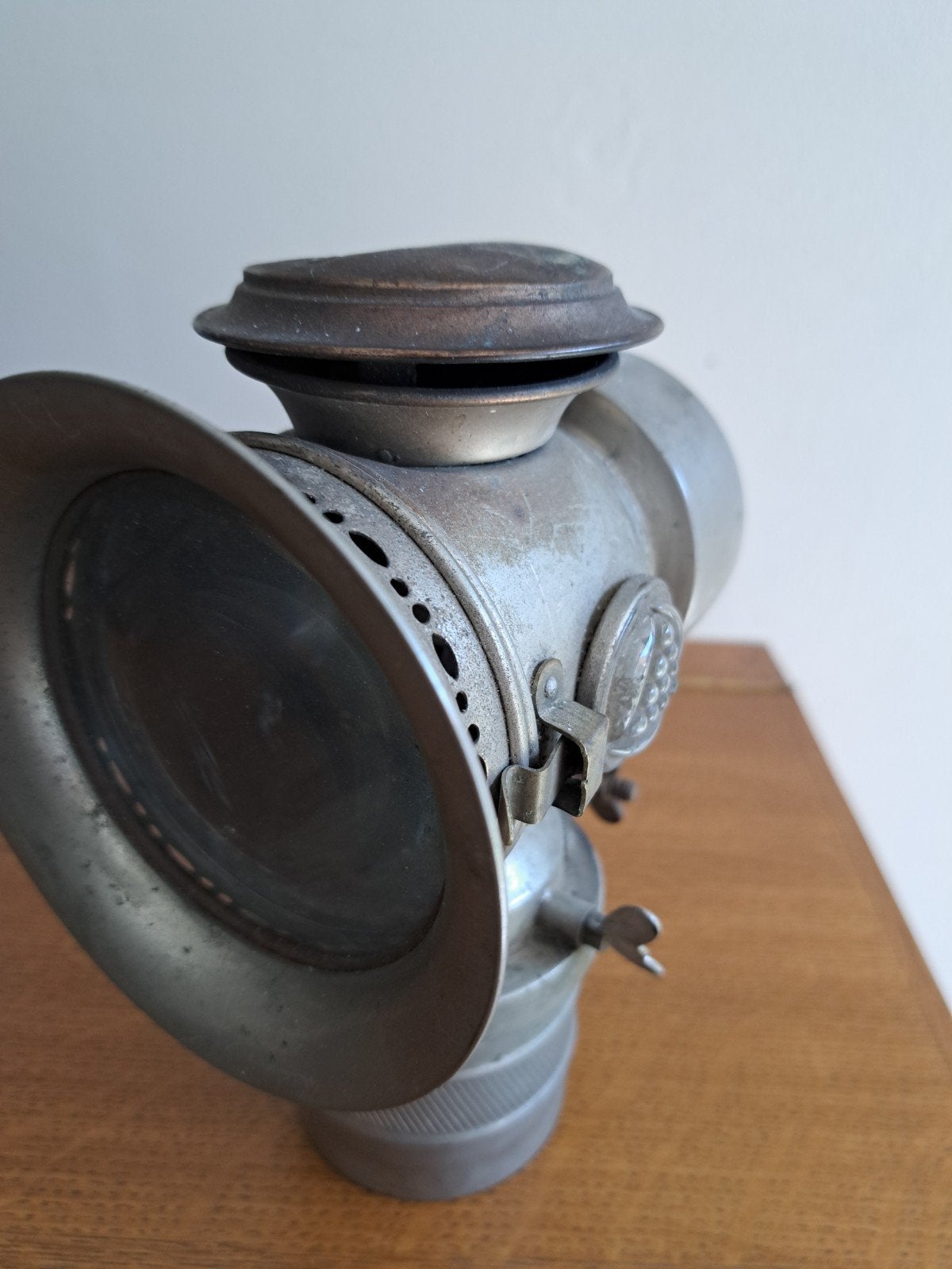 Antieke Batavus Fietslamp - Vintage Fietsverlichting, Ophalen