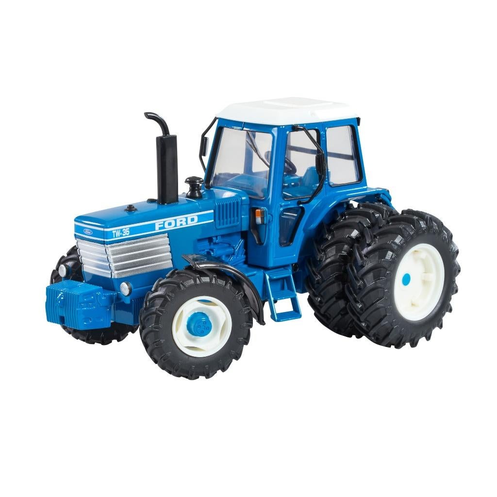 Ford TW35 4WD met Afneembaar Dubbellucht, Britains, Tractor of Landbouw, Ophalen of Verzenden, Nvt