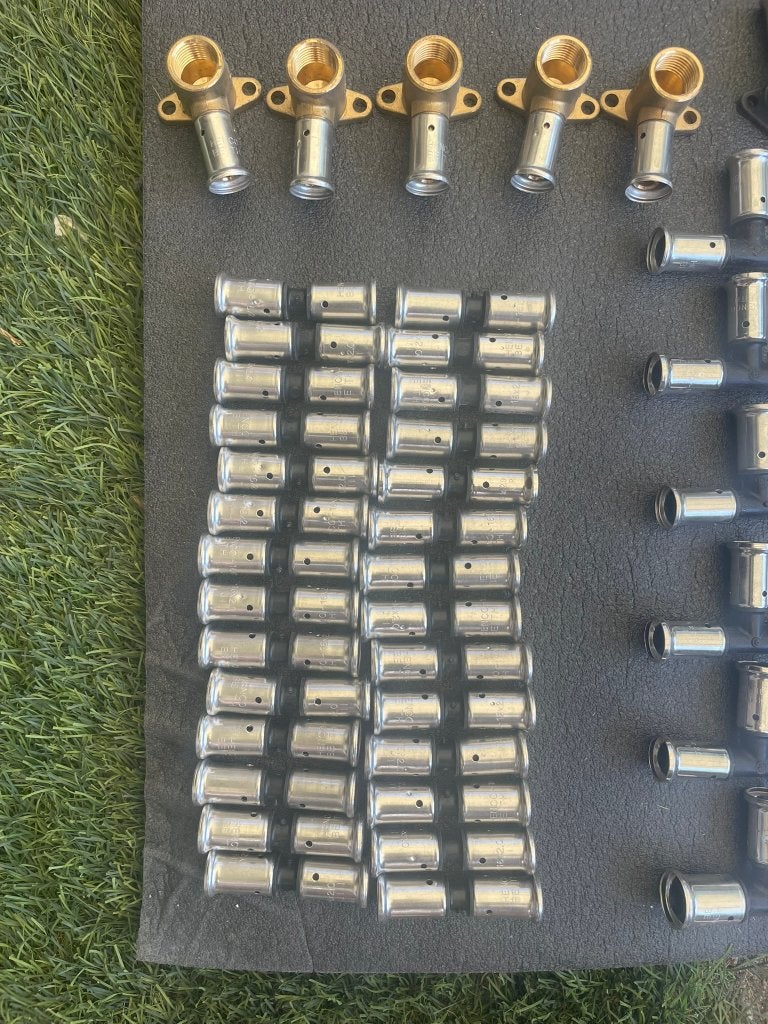 Perskopelingen Henco,Wavin en uponor, Overige materialen, Minder dan 20 mm, 6 meter of meer, Overige typen