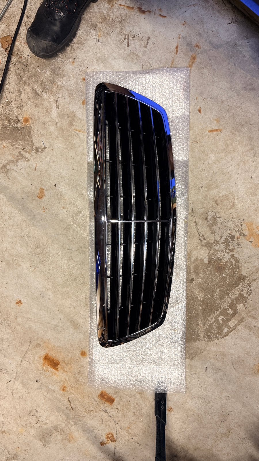 W220 s-klasse grill voor de facelift, Ophalen, Voor, Mercedes-Benz, Nieuw