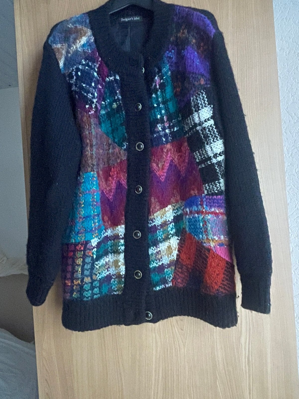 Mohair vest, Ophalen of Verzenden, Gedragen, Maat 38/40 (M), Meerkleurig