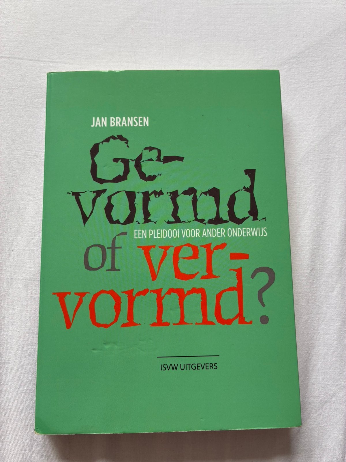 Gevormd of vervormd, Ophalen of Verzenden, Beta, Zo goed als nieuw, HBO