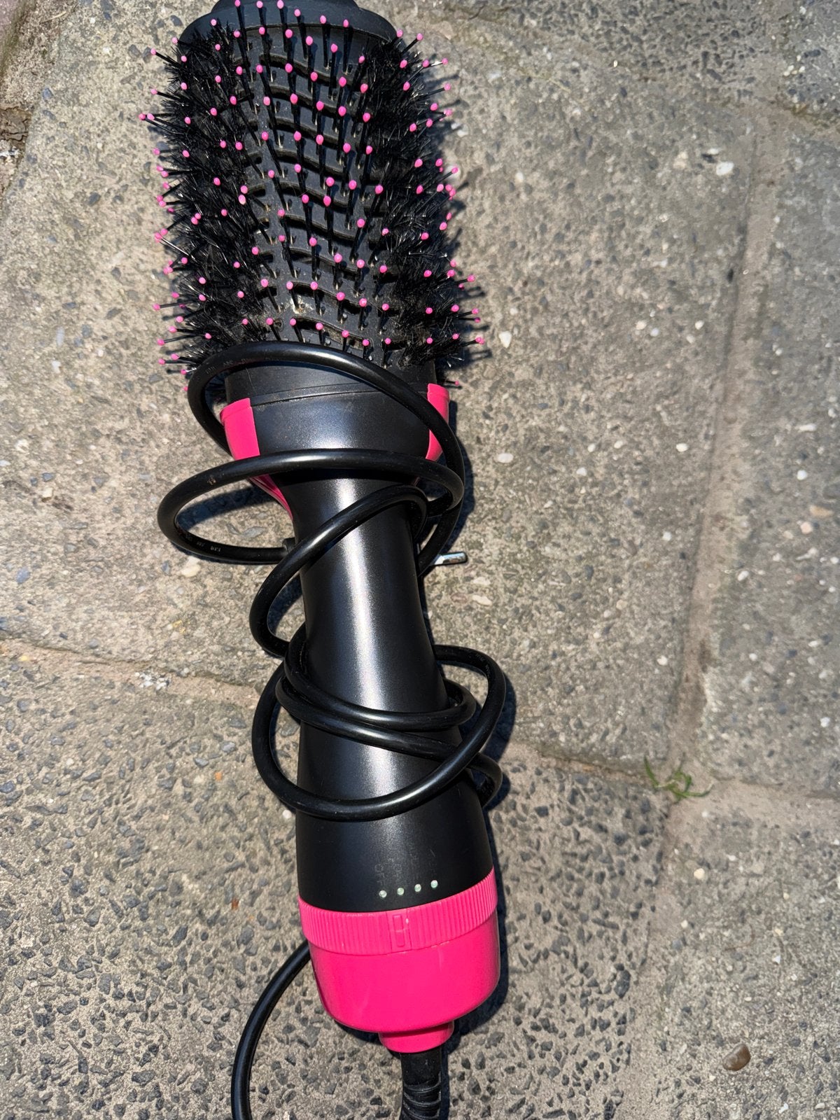 Föhnborstel 2-in-1 voor volume en styling, Witgoed en Apparatuur, Ophalen of Verzenden, Gebruikt, Haarverzorging